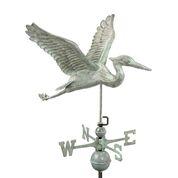 Blue Heron Weathervane - Pure Copper - Image 12