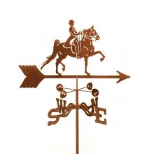 English Rider Horse Weathervane-0