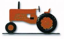 32" Tractor Weather Vane Orange-0