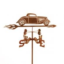 1934 Hot Rod Car Weathervane-0