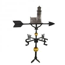 Old Barn Rustic Co. 32" Deluxe Cottage Lighthouse Aluminum Weathervane-1259