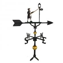 Old Barn Rustic Co. 32" Deluxe Lamplighter Weathervane -0