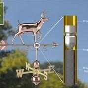 Proud Buck Weathervane - Pure Copper - Image 5