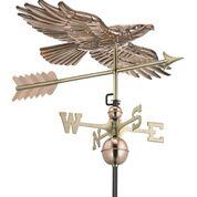 Soaring Hawk Weathervane - Pure Copper - Image 6