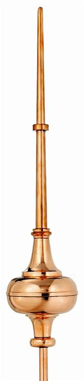 Good Directions Morgana Finial - Polished Copper-0