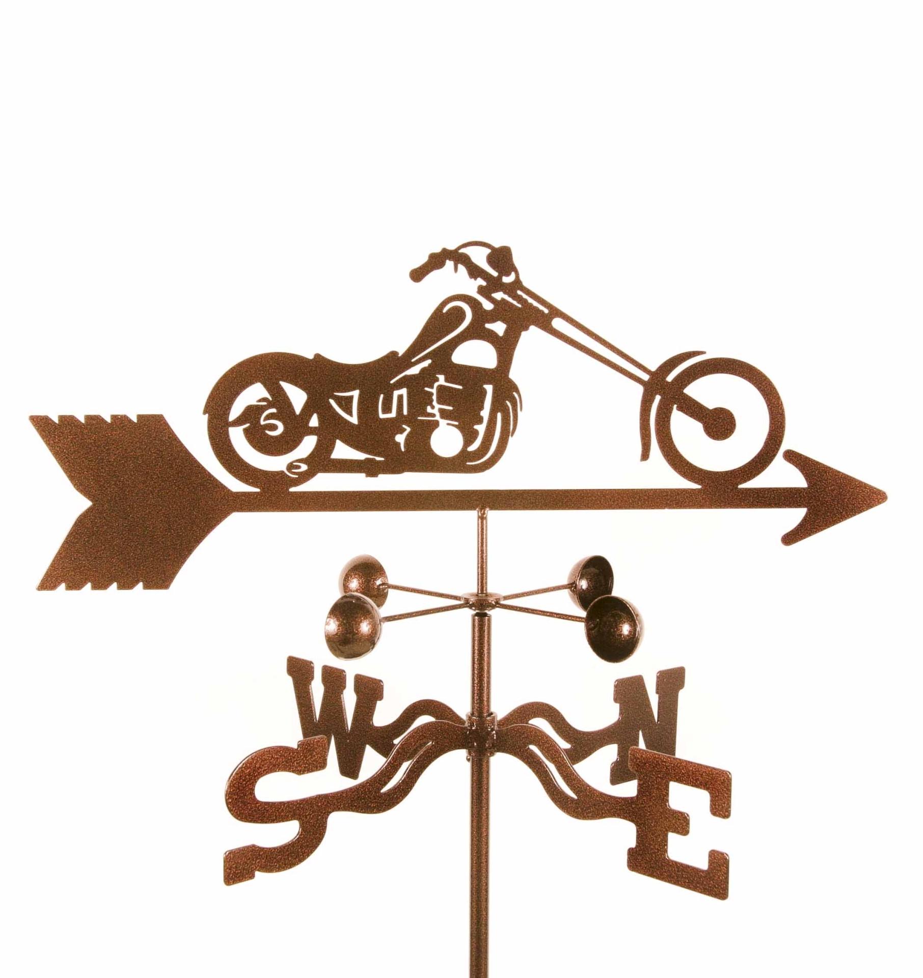 Chopper Motorcycle Weathervane-0