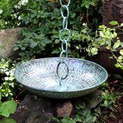 Rain Chain Basin - Blue Verde Copper - Image 4