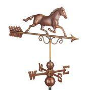 Galloping Horse Weathervane - Pure Copper Hand Finished Bronze Patina - Image 5