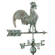 Rooster Weathervane - Blue Verde Copper - Image 4