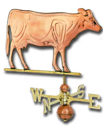 Cow Copper Weathervane-0