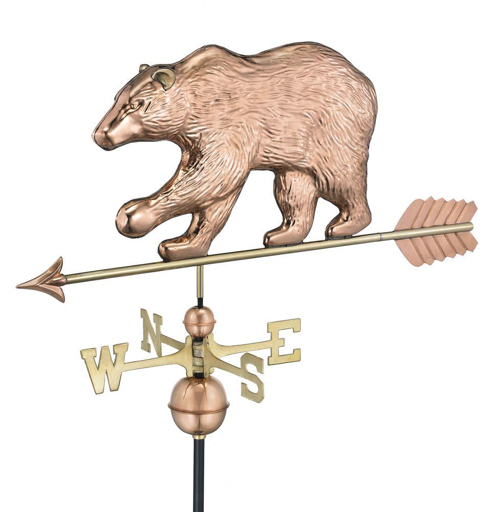 Good Directions Bear Weathervane 310S With Arrow-0